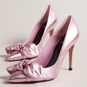 TED BAKER METALLIC PINK Made in Spain
•